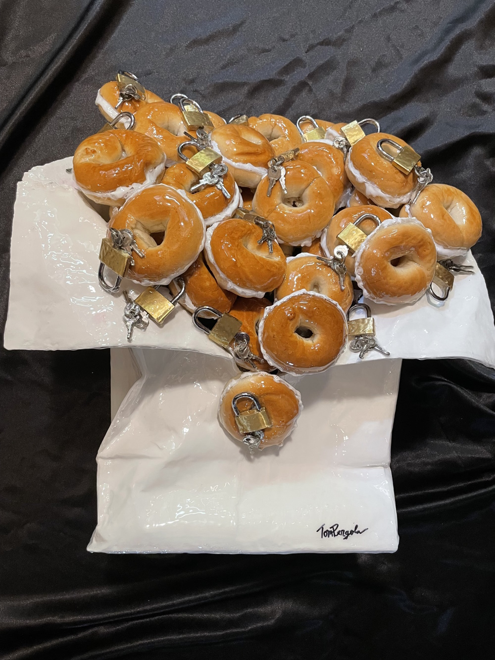Bagels & Locks by Tom Pergola