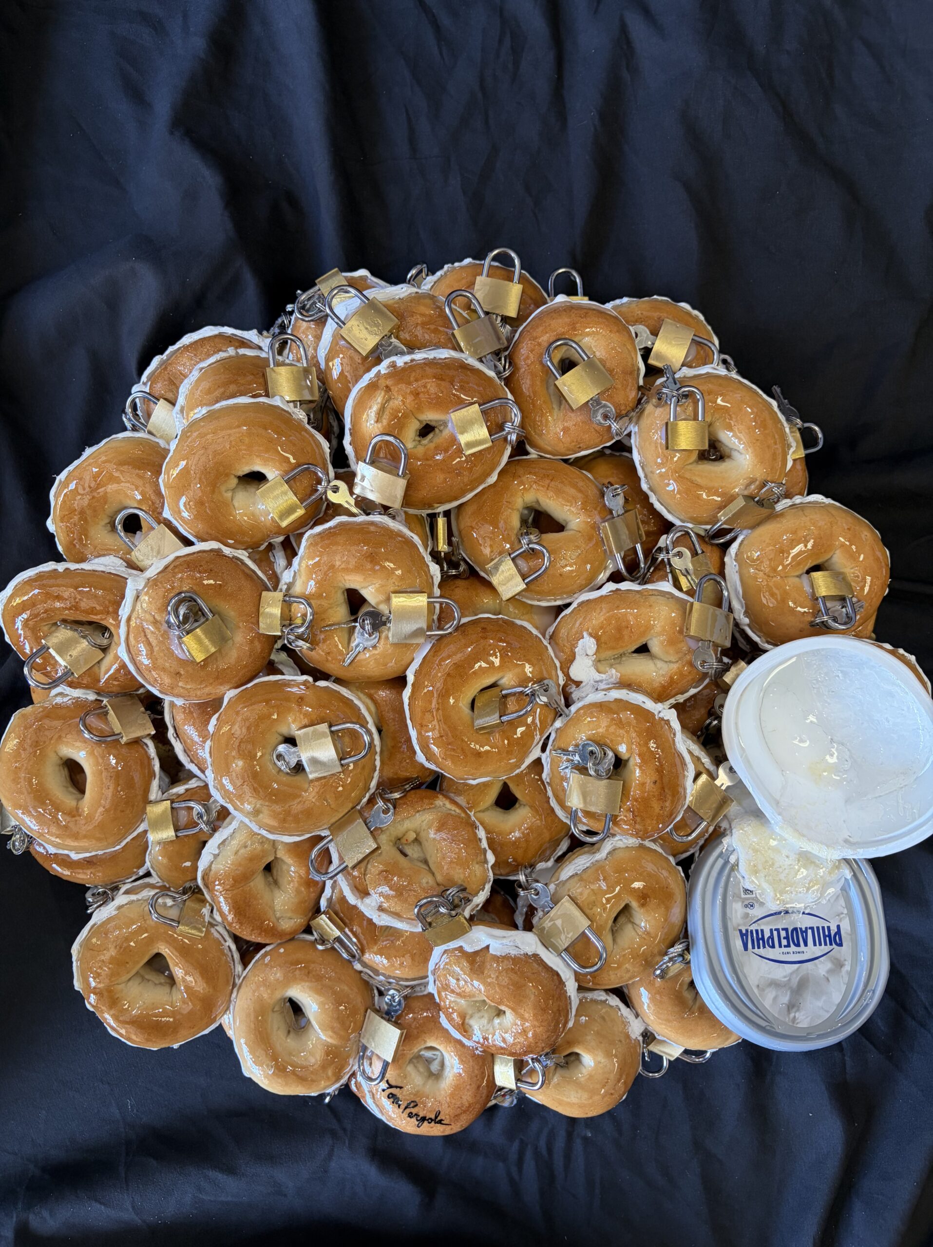 Bagels & Locks Platter by Tom Pergola